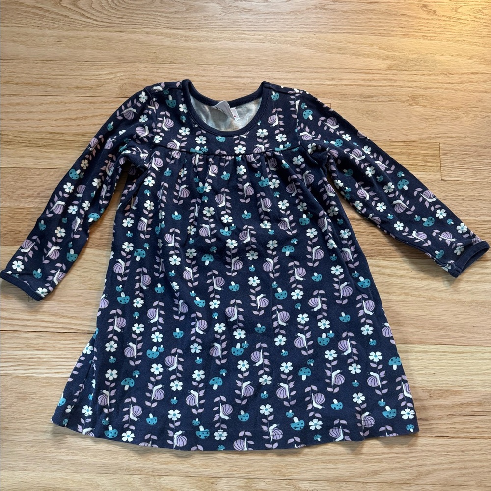 Hanna Andersson Floral Long Sleeve Dress
